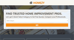 Desktop Screenshot of homezy.com